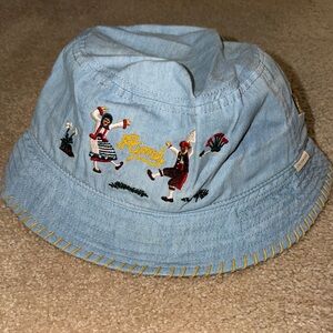 Aime Leon Dore Embroidered Light Blue Bucket Hat